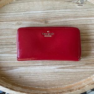 Kate Spade spencer zip-around continental wallet